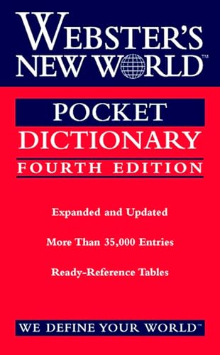 Webster's New World Pocket Dictionary, Fourth Edition
