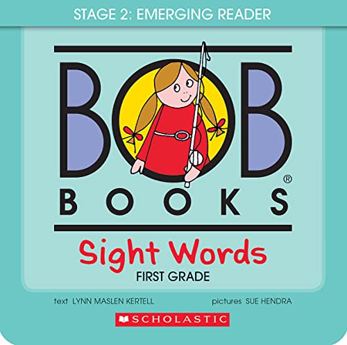 Bob Books - Sight Words First Grade Box Set Phonics, Ages 4 and Up, First Grade, Flashcards (Stag...
