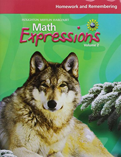 Homework and Remembering Workbook Volume 2 Grade 6 (Math Expressions)