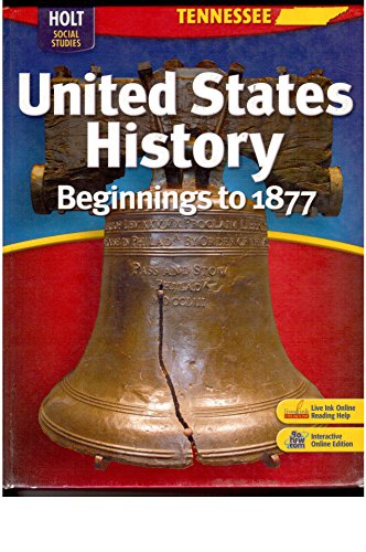 United States History: Beginnings to 1877 2013 (Holt McDougal United States History)