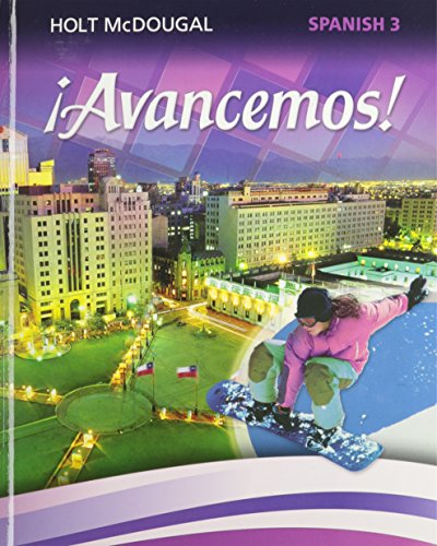 Avancemos!: Student Edition Level 3 2013 (Spanish
