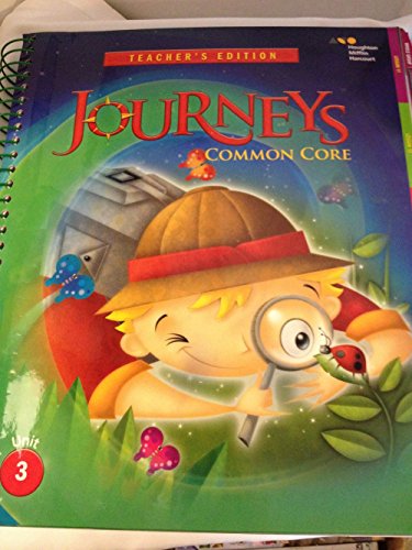 Houghton Mifflin Harcourt Journeys: Teacher's Edition Volume 3 Grade 1 2014
Houghton Mifflin Harcourt Journeys: Teacher's Edition Volume 3 Grade 1 2014