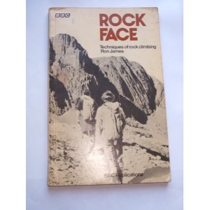 Rock Face. Techniques of Rock Climbing