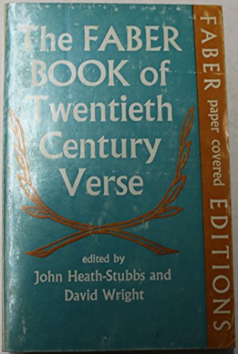 The Faber Book of Twentieth Century Verse