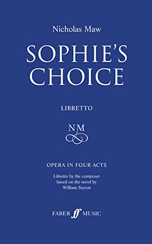 Sophie's Choice: Libretto (Faber Edition) Paperback