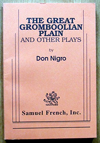 The Great Gromboolian Plain and Other Plays (includes the plays The Great Gromboolian Plain, The ...