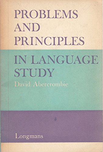 Problems and Principles in Language Study