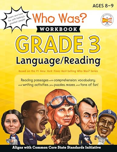 Who Was Workbook: Grade 3 Language/Reading (Who Was Workbooks)