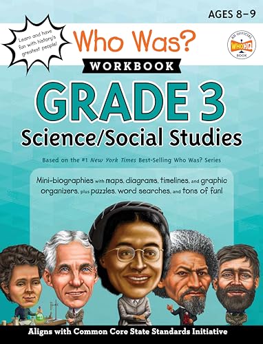 Who Was Workbook: Grade 3 Science/Social Studies (Who Was Workbooks)