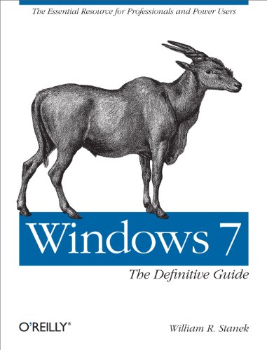 Windows 7: The Definitive Guide: The Essential Resource for Professionals and Power Users
Windows 7: The Definitive Guide: The Essential Resource for Professionals and Power Users