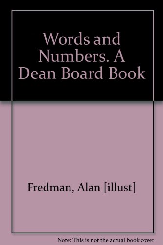 words and Numbers: A Dean Board Book