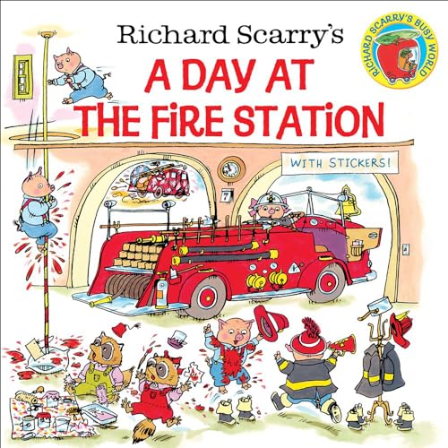 Richard Scarry's A Day at the Fire Station (Turtleback School & Library Binding Edition)
Richard Scarry's A Day at the Fire Station (Turtleback School & Library Binding Edition)