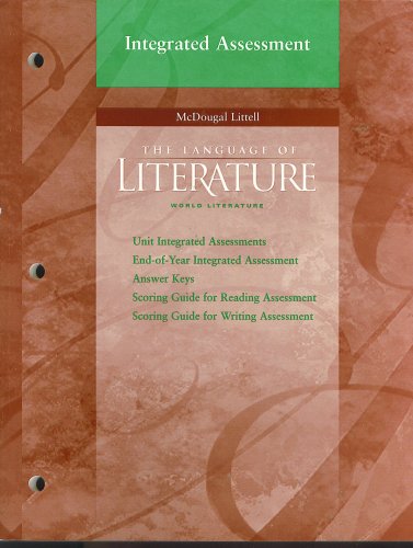 Integrated Assessment, McDougal Littell The Langua