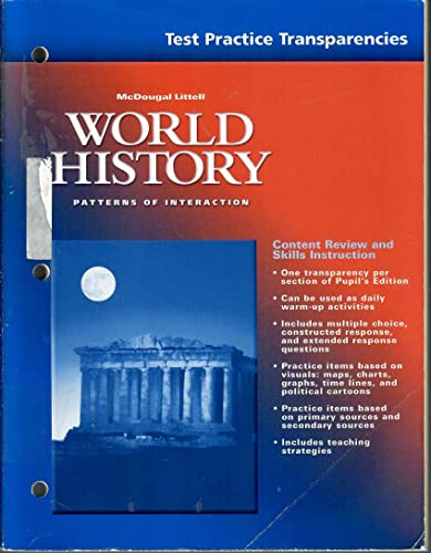 Test Practice Transparencies (World History - Patterns of Interaction)