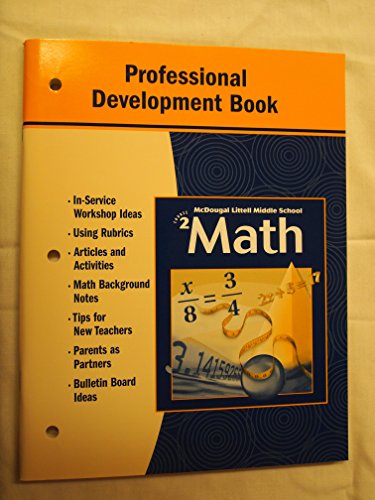 McDougal Littell Middle School Math, Course 2: Professional Development Book