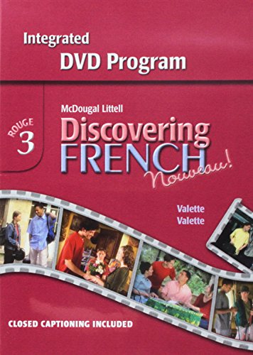 Discovering French, Nouveau!: Integrated DVD Program Level 3