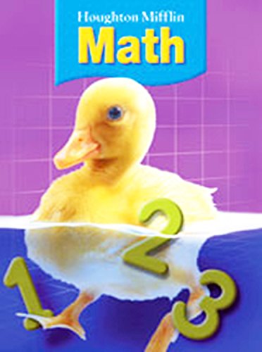 Student Book Grade K 2007 (Houghton Mifflin Math)
