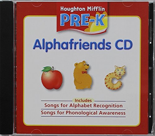 Houghton Mifflin Pre-K: Alphafriends CD Grade Pre K