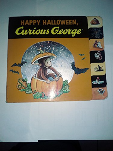 Happy Halloween, Curious George tabbed board book