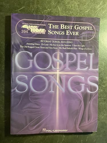 The Best Gospel Songs Ever: E-Z Play Today Volume 394