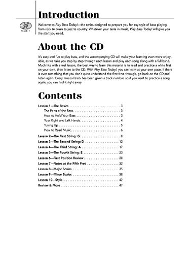 Play Bass Today! Beginner's Pack: Book/CD/DVD Pack