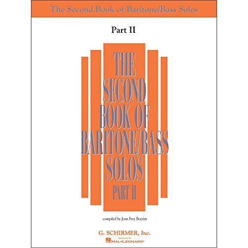 Second Book of Baritone/bass Solos Part 2 Book Only Format: Paperback