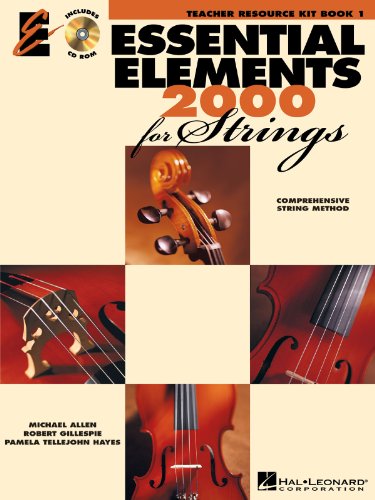 Essential Elements for Strings - Book 1: Teacher Resource Kit (Essential Elements 2000)
Essential Elements for Strings - Book 1: Teacher Resource Kit (Essential Elements 2000)