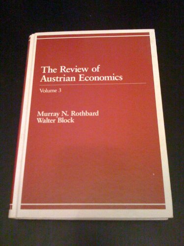 The Review of Austrian Economics: 3