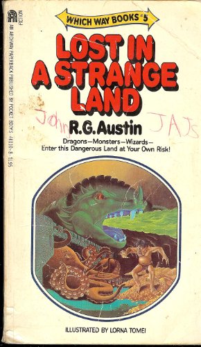 LOST IN A STRANGE LAND. (Which Way Books #5)