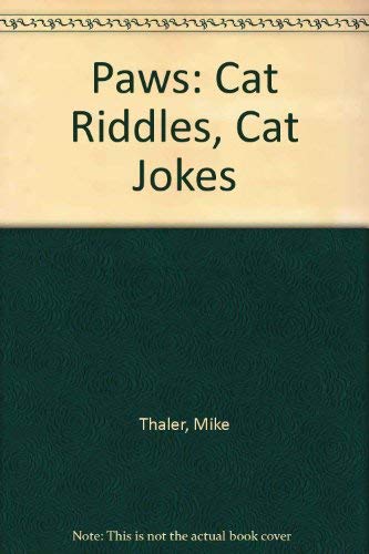 PAWS: Cat Riddles, Cat Jokes and CARTOONS. [ CAT as JAWS Spoof / Parody Cover ]