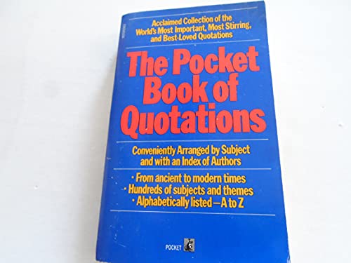 The Pocket Book of Quotations