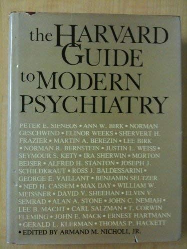 The Harvard Guide to Modern Psychiatry