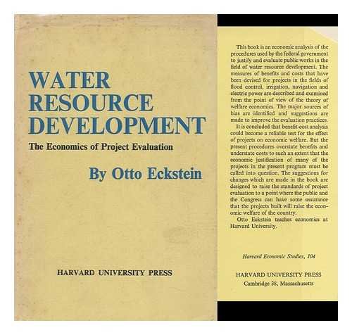 Water-Resource Development The Economics of Project Evaluation