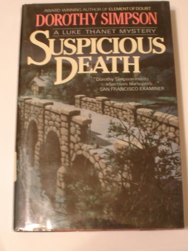 SUSPICIOUS DEATH: A Luke Thanet Mystery **SIGNED COPY**