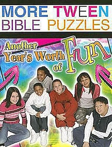 More Tween Bible Puzzles: Another Year's Worth of Fun