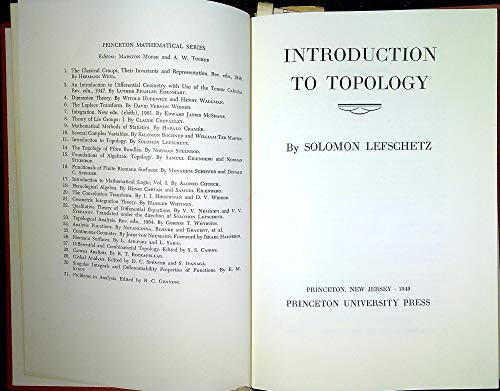 Introduction to Topology (Princeton Legacy Library, 1876)
