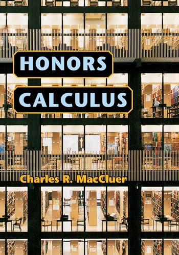 Honors Calculus