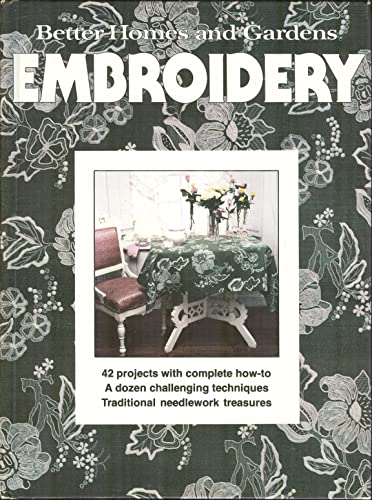 Better Homes and Gardens Embroidery