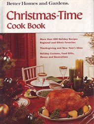 Better homes and gardens Christmas time cook book