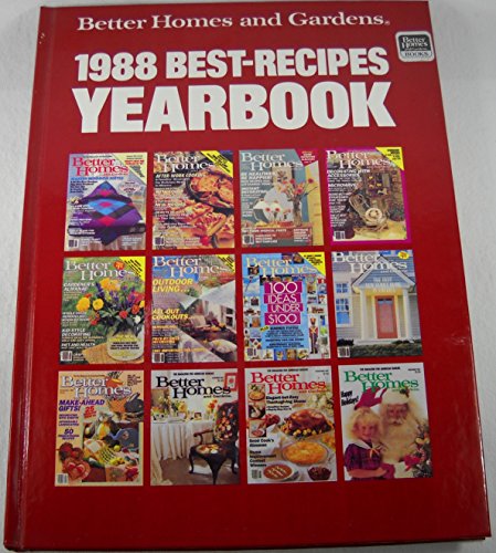 Better Homes And Gardens 1988 Best Recipes Yearbook