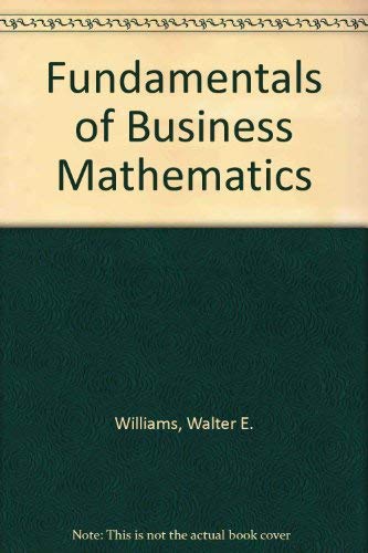 Fundamental Business Math