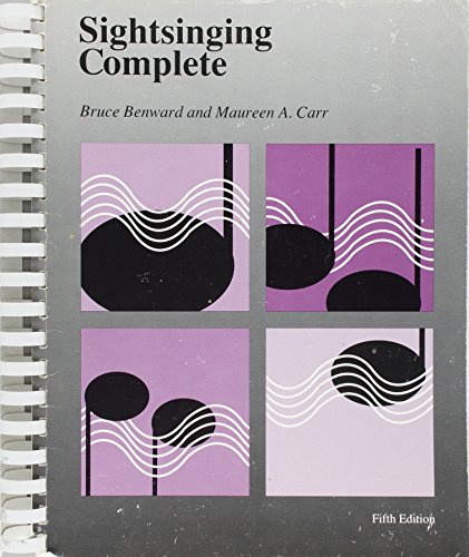 Sightsinging Complete , fifth Edition