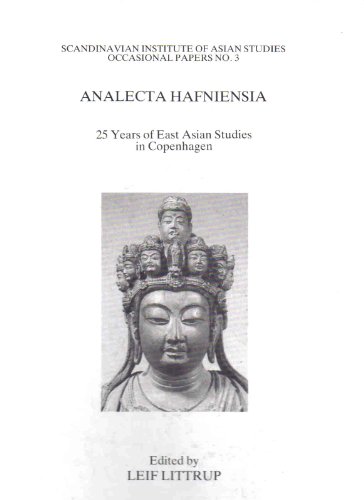Analecta Hafniensia: 25 Years of East Asian Studies in Copenhagen