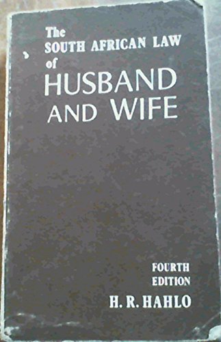 The South African Law of Husband and Wife