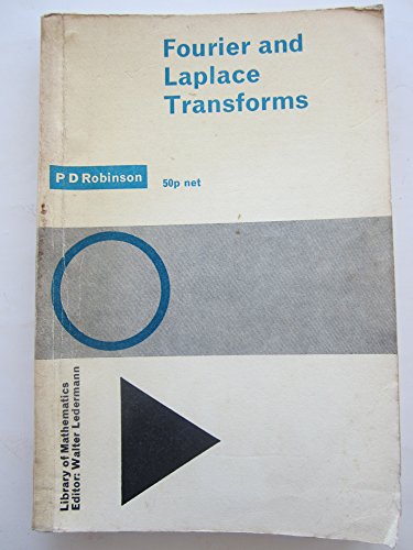 Fourier and Laplace transforms, (Library of mathematics)