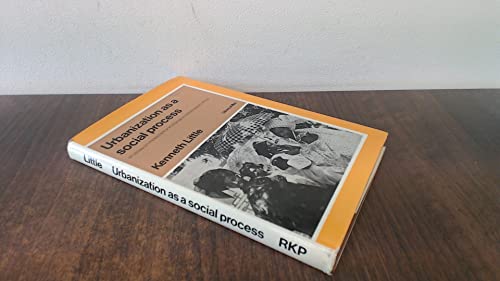 Urbanization as a Social Process: An essay on movement and change in contemporary Africa.