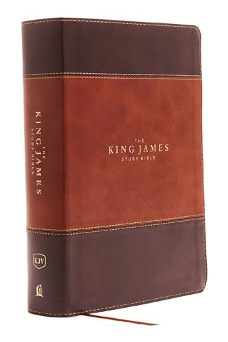 KJV, The King James Study Bible, Leathersoft, Brown, Red Letter, Full-Color Edition: Holy Bible, King James Version
KJV, The King James Study Bible, Leathersoft, Brown, Red Letter, Full-Color Edition: Holy Bible, King James Version