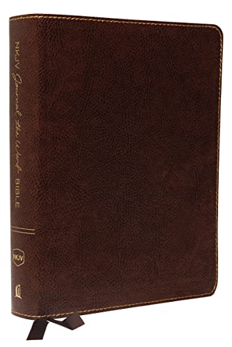 NKJV, Journal the Word Bible, Large Print, Bonded Leather, Brown, Red Letter Edition: Reflect, Journal, or Create Art Next to Your Favorite Verses
NKJV, Journal the Word Bible, Large Print, Bonded Leather, Brown, Red Letter Edition: Reflect, Journal, or Create Art Next to Your Favorite Verses