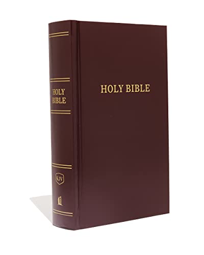 KJV, Pew Bible, Large Print, Hardcover, Burgundy, Red Letter Edition (Hardback or Cased Book)
KJV, Pew Bible, Large Print, Hardcover, Burgundy, Red Letter Edition (Hardback or Cased Book)