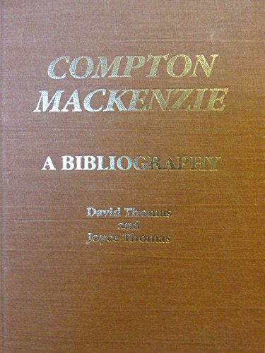 Compton Mackenzie : A Bibliography